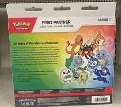 Pokemon First Partner Illustration Collection Series 1 Promo Box - Image 2
