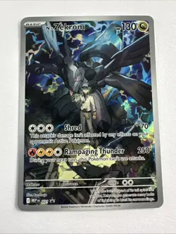 N's Zekrom 031 Black Star Promo Ascended Heroes Holo Pokemon - Image 1