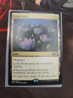 Lotus Field Core Set 2020 M20 MTG Magic the Gathering NM Condition - Image 1