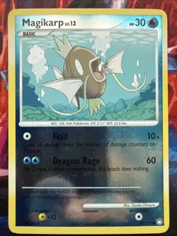 💥 Magikarp 89/123 Mysterious Treasures Reverse Holo 2007 Nintendo Pokemon - Image 1