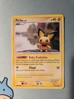 [VLP] Pichu 93/123 - Mysterious Treasures Non Holo Pokemon TCG - Image 1