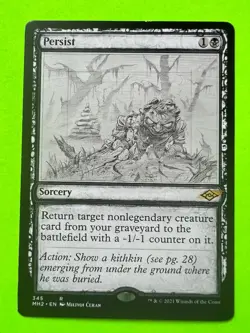 MTG Modern Horizons 2 ( Persist ) Showcase/Sketch 345 - Image 1