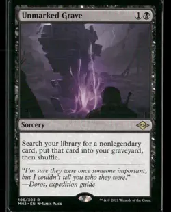 Modern Horizons 2 #106 Unmarked Grave - Image 1