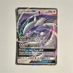 Pokemon Lugia GX Ultra Rare Holo 159/214 Sm-Lost Thunder 190 HP English - Image 1