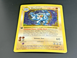(2) Pokemon Machamp Deck Exclusives Holo Rare 1st Edition 8/102 1999 HP - Image 3