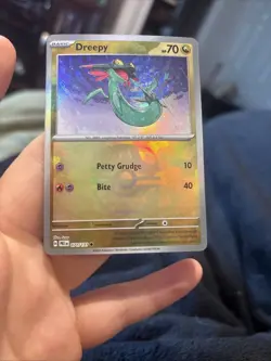 Dreepy (Master Ball Pattern) Holo 071/131 SV: Prismatic Evolutions Pokemon - Image 1