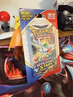 2X Pokemon, TCG Brilliant Stars Sword n Shield, 1 Booster Pack - Image 2