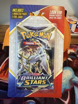 2X Pokemon, TCG Brilliant Stars Sword n Shield, 1 Booster Pack - Image 4