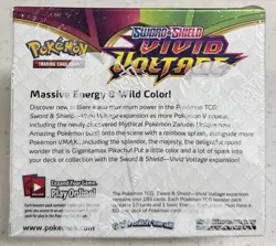 Pokemon Sword & Shield: Vivid Voltage Booster Box 💎 Factory Sealed 💎 36 Packs 820650827495 - Image 2