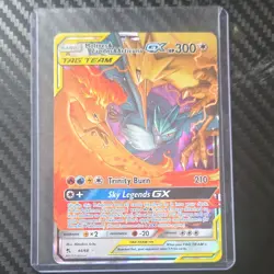Pokemon Moltres Zapdos Articuno GX TAG TEAM Hidden Fates Holo Ultra Rare 44/68 - Image 2