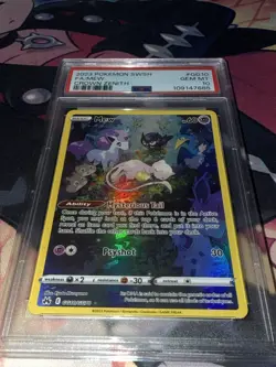 Pokemon Crown Zenith Mew GG10 Full Art Holo Ultra Rare PSA 10 - Image 2
