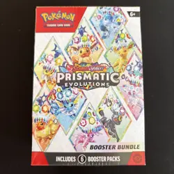 Pokemon TCG Scarlet & Violet Prismatic Evolutions Booster Bundle New & Sealed - Image 1