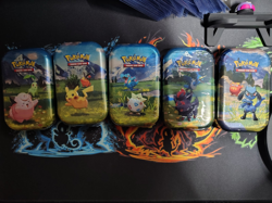 Pokemon TCG Ascended Heroes Mini Tins - FULL SET / SEALED - Image 1
