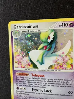 Pokemon TCG Gardevoir LV.55 7/132 Secret Wonders Holo Rare 2007 - Image 2