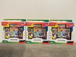Pokemon First Partner Illustration Collection Series 1 (Lot of 3) SEALED IN HAND - Image 2