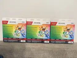 Pokemon First Partner Illustration Collection Series 1 (Lot of 3) SEALED IN HAND - Image 3