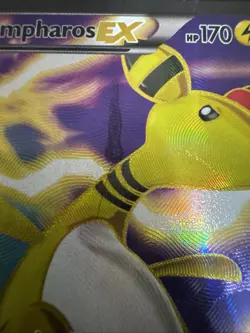 2015 POKEMON XY ANCIENT ORIGINS 87 FULL ART/AMPHAROS EX - Image 2
