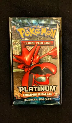 Pokemon Scizor Platinum Rising Rivals Booster Pack Unweighed - Read desc Pack B - Image 1