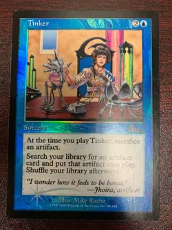 FOIL Tinker ~ Urza's Legacy [ NearMint ] [ Magic MTG ] - Image 2
