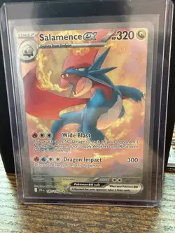 Salamence ex SIR NM 187/159 Pokemon Sv09: Journey Together - Image 1