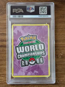 2006 Pokemon World Championship Deck PSA 1 Umbreon EX Non-holo 112 Unseen Forces - Image 2