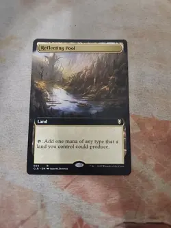 Reflecting Pool Extended Art Commander Battle For Baldur's Gate MTG NM - Image 1