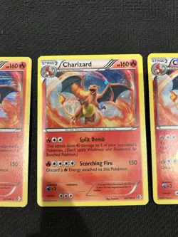 Pokemon TCG Charizard Boundaries Crossed 20/149 Linear, Cosmo, And Rev. Holos - Image 3