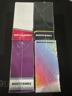 Pokemon TCG Booster Bundle Lot 4 Prismatic Destined Rivals White Flare Mega PFL - Image 3