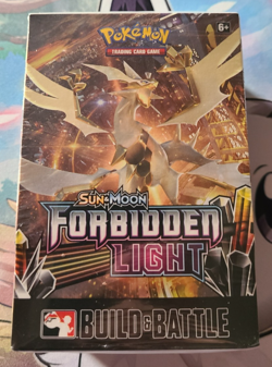Pokemon Sun & Moon Forbidden Light Build & Battle New/Sealed - 4 Boosters, Promo - Image 3