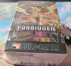 Pokemon Sun & Moon Forbidden Light Build & Battle New/Sealed - 4 Boosters, Promo - Image 4
