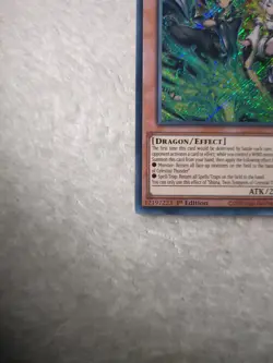 BPRO-EN027 Shiina, Twin Tempests of Celestial Thunder Secret Rare YuGiOh NEW! - Image 4