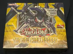 Yu-Gi-Oh! The New Challengers 1st Edition Booster Box Brand New & Sealed! - Image 1