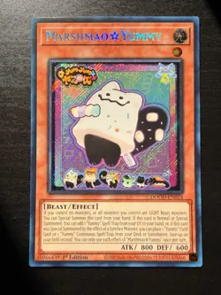 Marshmao☆Yummy (SECRET RARE) DOOD-EN024 (MINT) 1st Edition Yu-Gi-Oh! Konami - Image 2