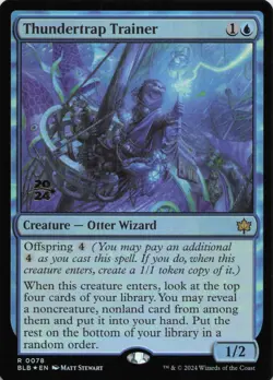 Thundertrap Trainer R Prerelease Cards # 78 NM Foil - Image 1