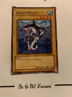 GREAT WHITE - SDY-E009 ENGLISH Yu-Gi-Oh! CARD COMMON KONAMI TCG OCG - Image 3