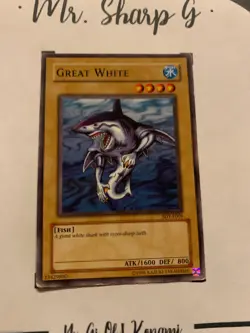 GREAT WHITE - SDY-E009 ENGLISH Yu-Gi-Oh! CARD COMMON KONAMI TCG OCG - Image 5