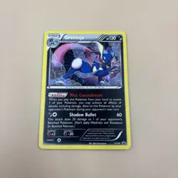 Greninja 2014 Pokemon XY Series Black Star Promo Holo XY24 Card - Image 1