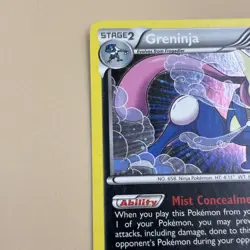 Greninja 2014 Pokemon XY Series Black Star Promo Holo XY24 Card - Image 3