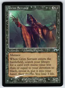 Grim Servant (Retro Frame) U Modern Horizons 3 # 409 NM Foil - Image 1