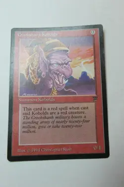 MTG Crookshank Kobolds x1- -Legends-Lightly Played - Image 1