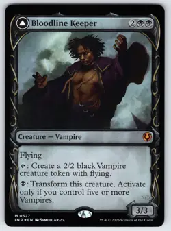 Bloodline Keeper (Showcase) M Innistrad Remastered # 327 NM Foil - Image 1