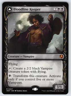 Bloodline Keeper (Showcase) M Innistrad Remastered # 327 NM Normal - Image 1