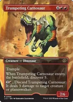 Trumpeting Carnosaur - Lost Carverns of Ixalan - LCI - MTG - NM - Image 1