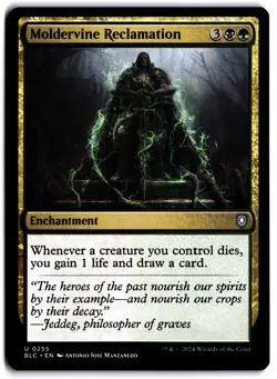 Moldervine Reclamation NM BLC Commander: Bloomburrow MTG - Image 1