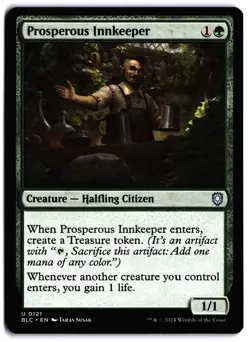 Prosperous Innkeeper NM BLC Commander: Bloomburrow MTG - Image 1