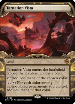 MTG Tarnation Vista (Showcase) - 60 / English / Near Mint - Image 1