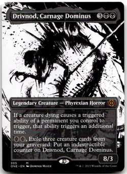 MTG Drivnod, Carnage Dominus (Showcase) M Phyrexia: All Will Be One 305 LP - Image 1