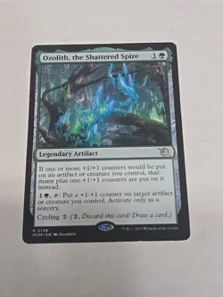 MTG - NM - Ozolith, the Shattered Spire - March of the Machine - Image 1