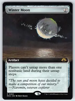 Winter Moon (Extended Art) R Modern Horizons 3 #462 NM Normal - Image 1