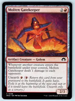 Molten Gatekeeper C Modern Horizons 3 # 128 NM Normal - Image 1